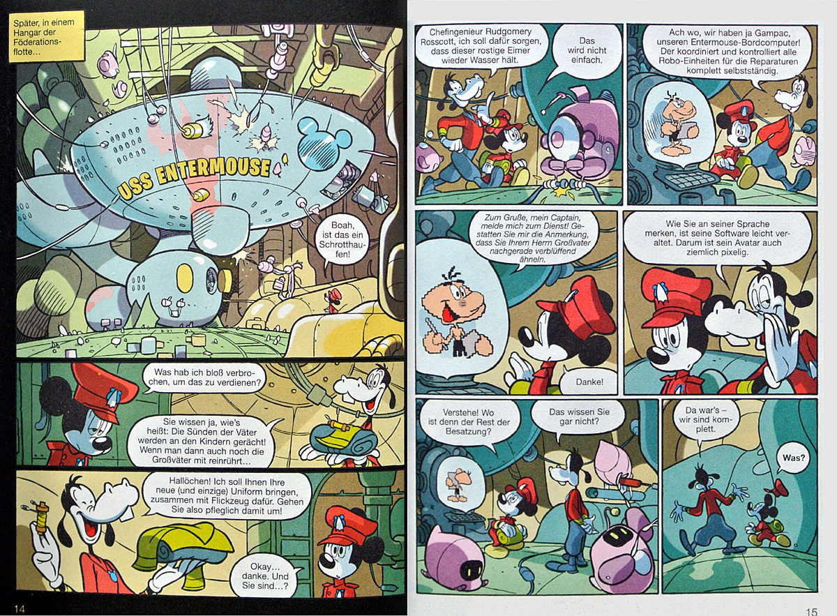 Lustiges Taschenbuch Space