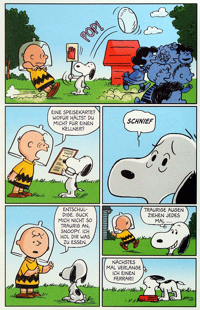 Peanuts-Leseprobe