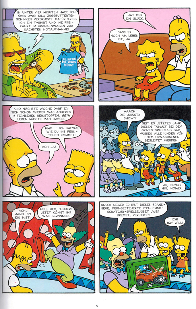 Simpsons Comics Explosions