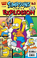 Titelbild von Simpsons Comics Exlposion